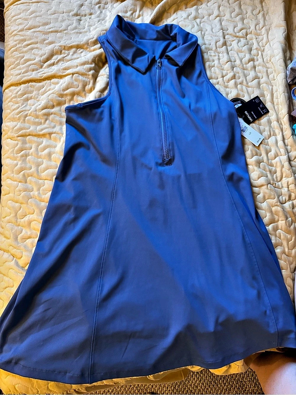 Bluenotes Robe Polo Blue Size Large NWT